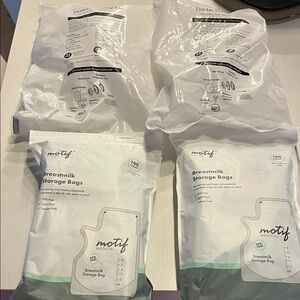 2 Bags Spectra double pumping kit Motif Breastmilk Storage Bags 200ct new